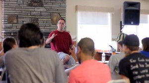 Joe teaching at infusion